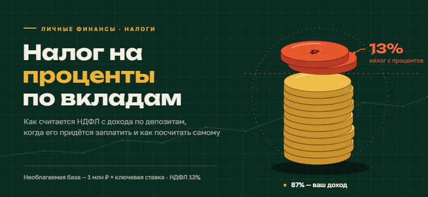 Налог на вклады в 2026 году